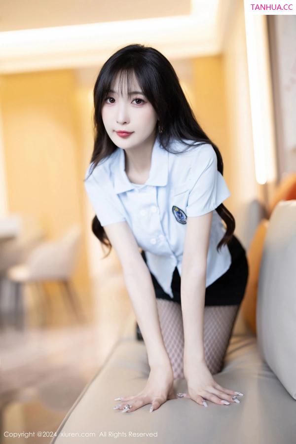 林星阑  [XiuRen]高清写真图 2024.06.04 No.8650 林星阑 黑丝美腿第12张图片